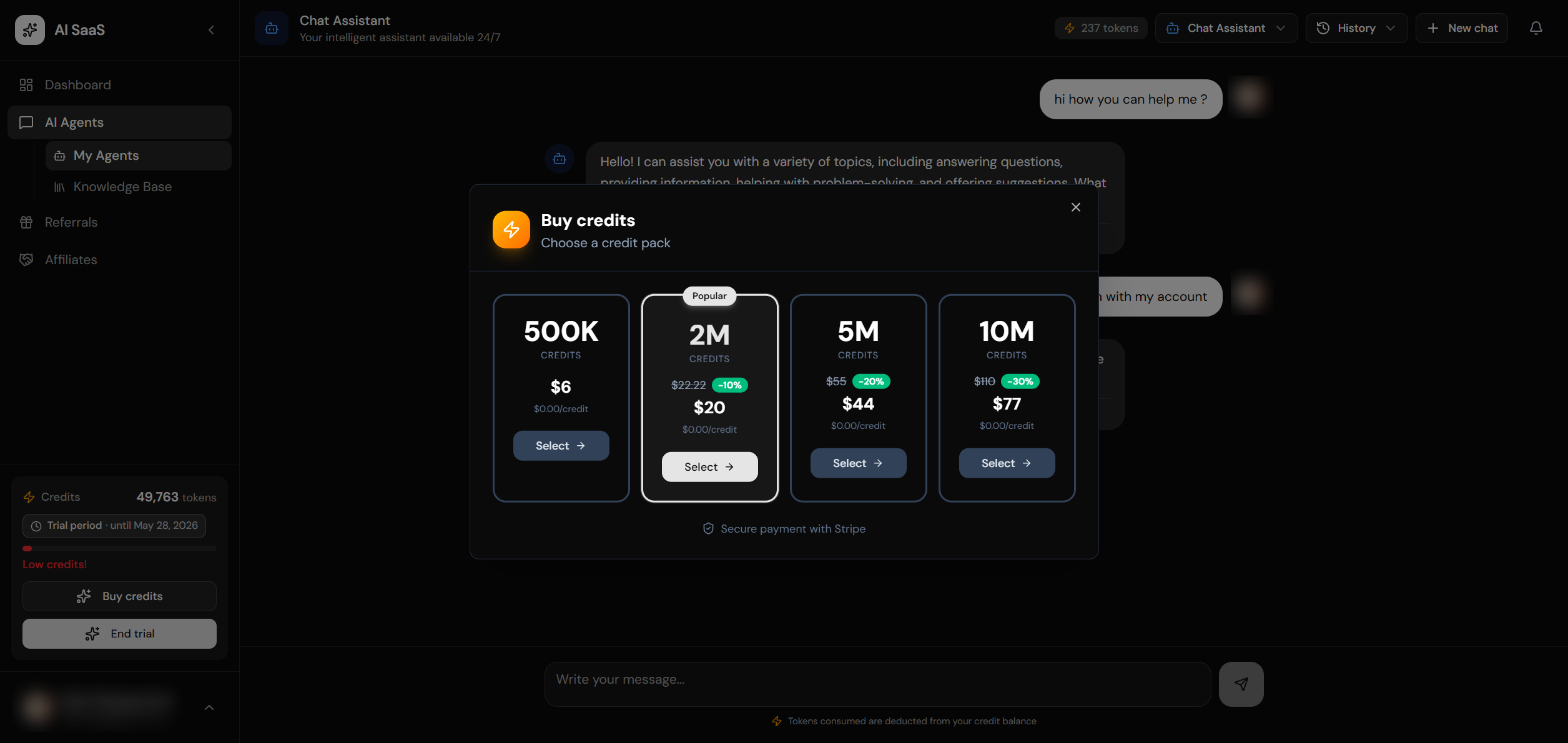 Buy Credits