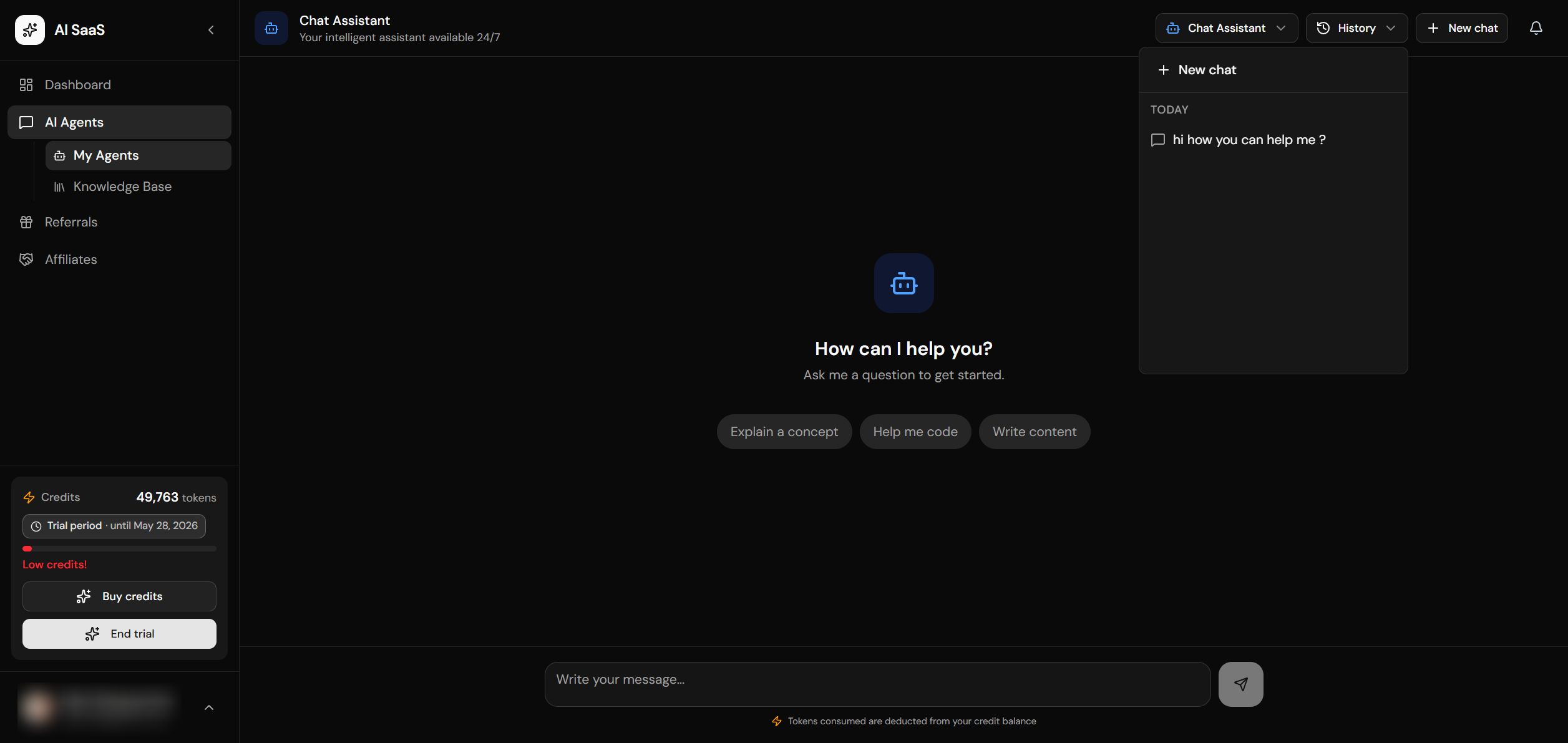 Chat History